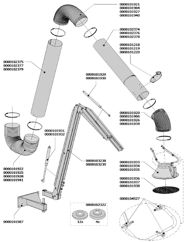 MSA-125 Spare Parts (img)