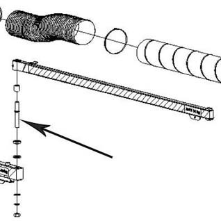 Outer arm axle dia 20 mm (UK-3.0/4.5)