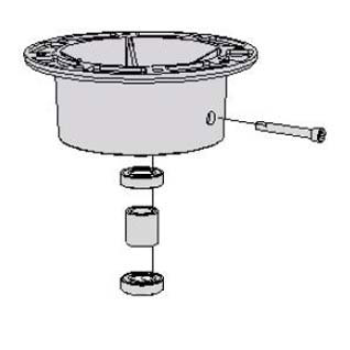 Rotating flange (ball bearing)