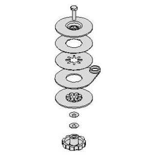 Mounting kit for middle hinge KUA-160