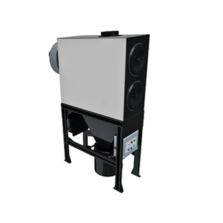 Plymovent MDB-2F MultiDust Bank (plug & play) Central Filter System with Integrated Fan, 400v 3ph