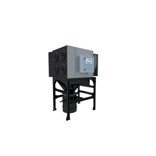 Plymovent MDB-4F MultiDust Bank (plug & play) Central Filter System with Integrated Fan, 400 - 480v 3ph